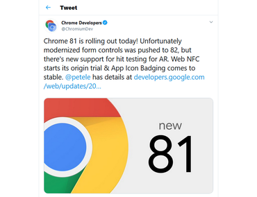 疫情影响，谷歌宣布暂停更新Chrome和Chrome OS