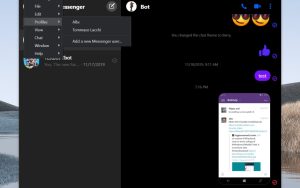 Win 10版Facebook Messenger将支持多账户登录