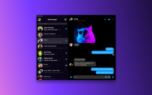 Facebook正式推出Mac/Win 10版全新Messenger应用