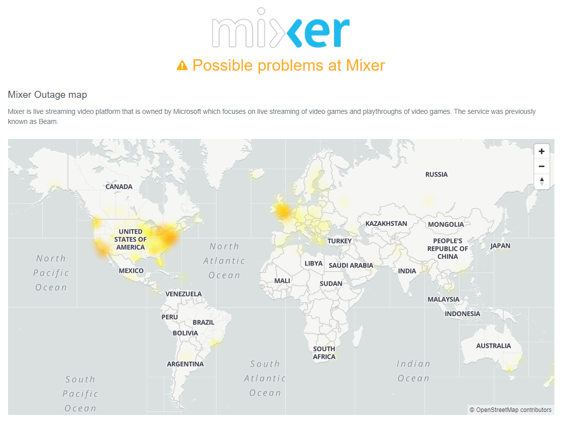 美国和英国的某些用户无法使用Mixer 1