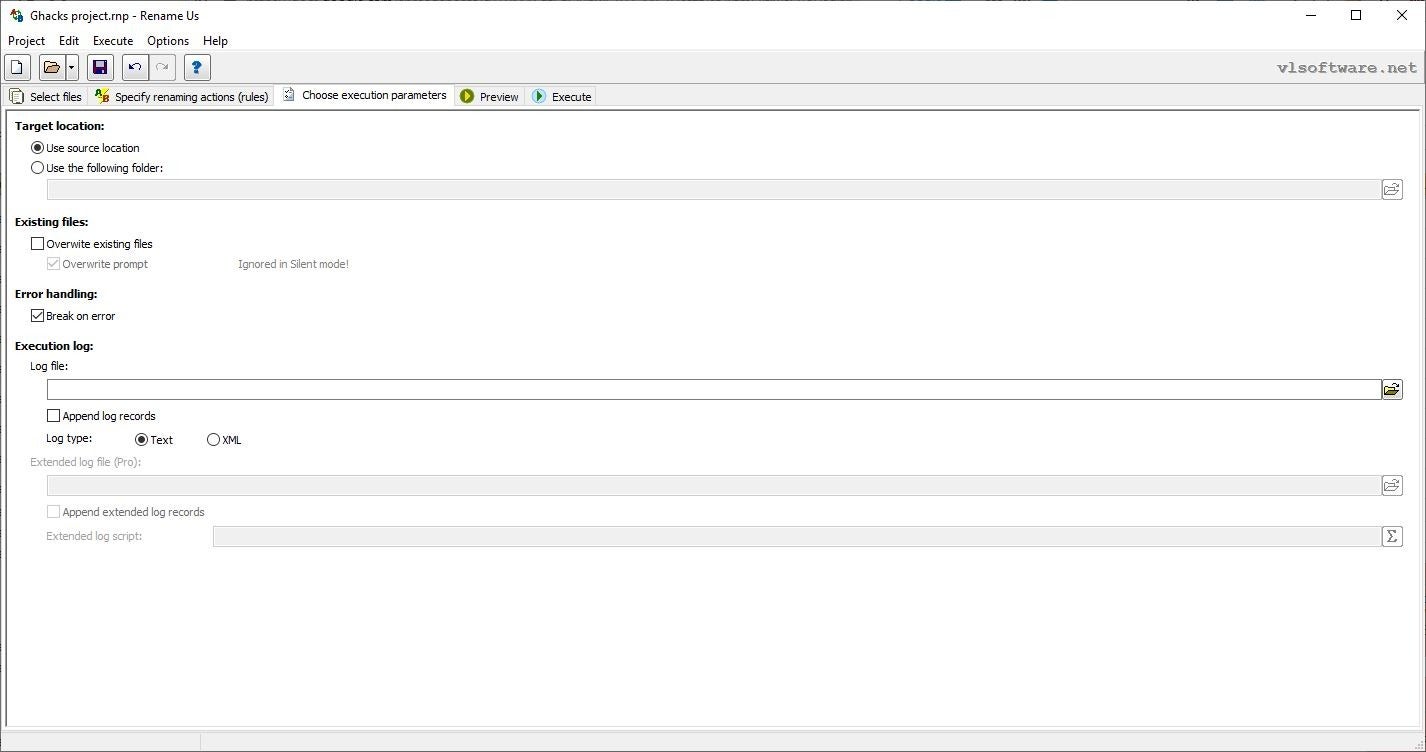 重命名我们的执行参数