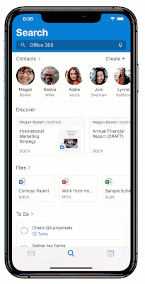 Outlook移动端搜索将增强：自然语言/语音搜索、To Do集成等