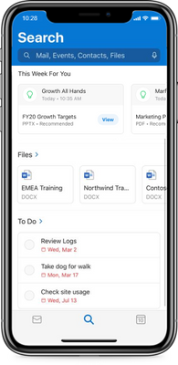 Outlook移动端搜索将增强：自然语言/语音搜索、To Do集成等