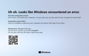 粉丝为Windows 10重新设计蓝屏死机界面