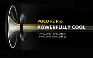 官宣：小米Poco F2 Pro将于5月12日发布