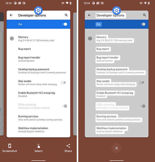 Android 11 DP4在“最近的应用”中新增文本选取功能