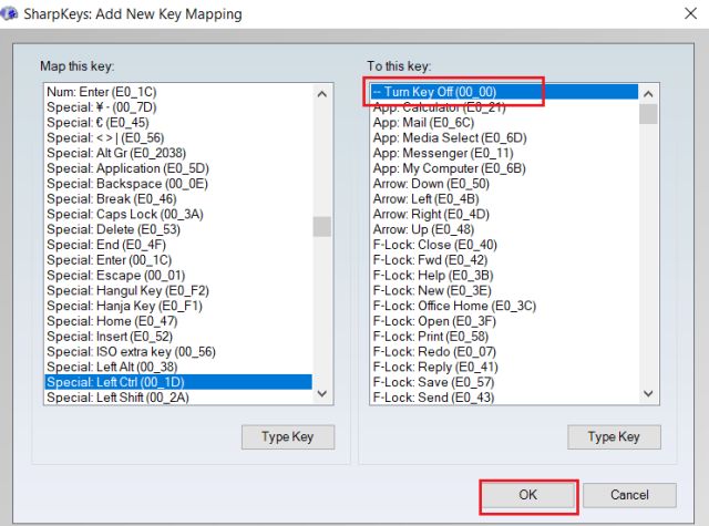 [Win] SharpKeys：键盘按键映射修改工具