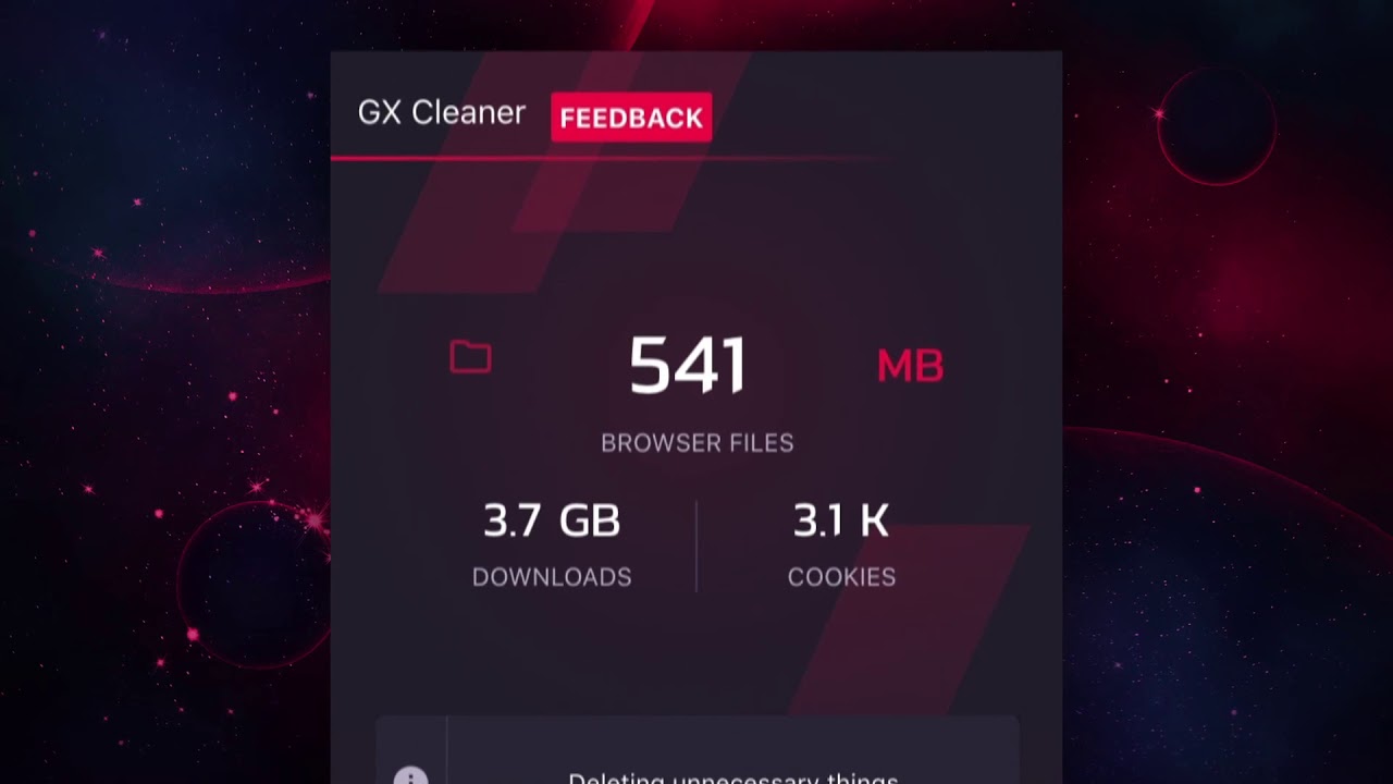 Opera GX游戏浏览器更新：新增清理工具GX Cleaner