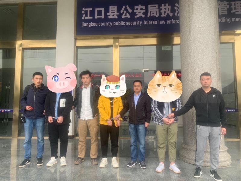 押解回杭的犯罪嫌疑人 
