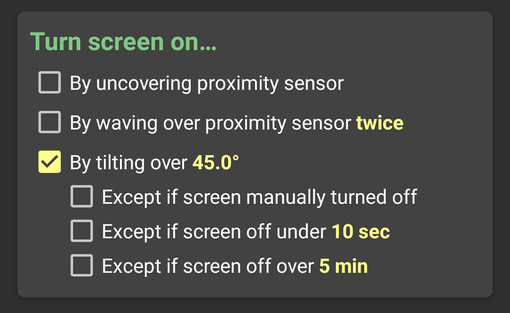 安卓屏幕管理应用KinScreen v6.0发布：支持倾斜唤醒等