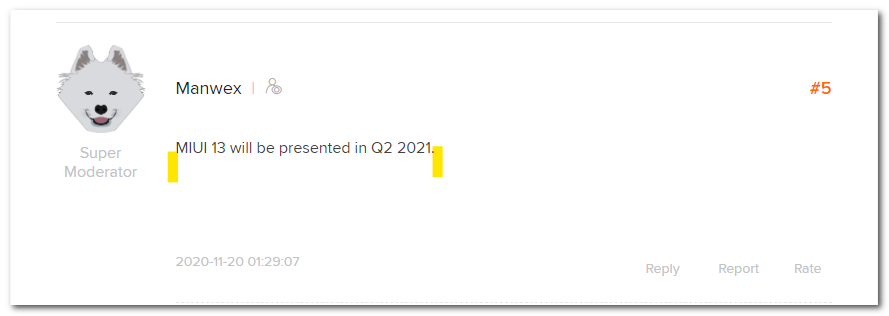 小米MIUI 13或在明年二季度发布（附设备清单）