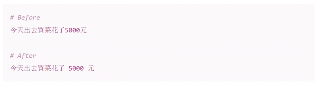 Space Lover：为Wordpress中英文间加空格插件