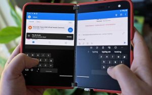 SwiftKey输入法更新：支持Surface Duo双屏拇指输入