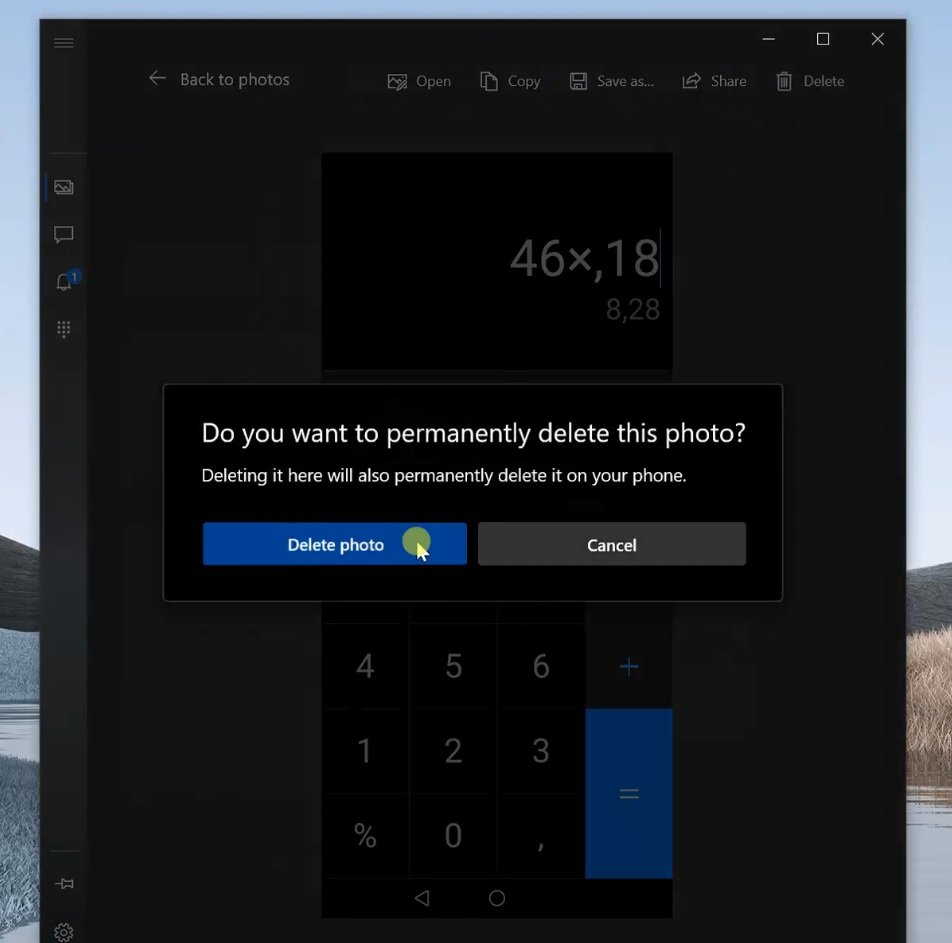 微软”你的手机”应用新功能将至：可删手机照片