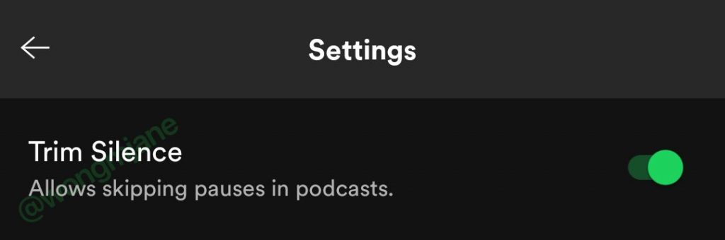 消除音频空档，Spotify将支持Trim silence功能