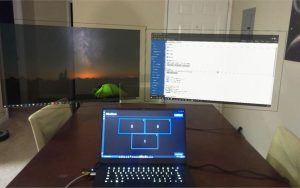 [视频] Mirage：创建漂浮空中的虚拟显示器