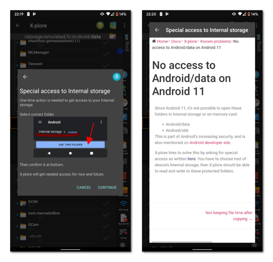 X-plore成首个可完全访问Android 11内部存储的文件管理器
