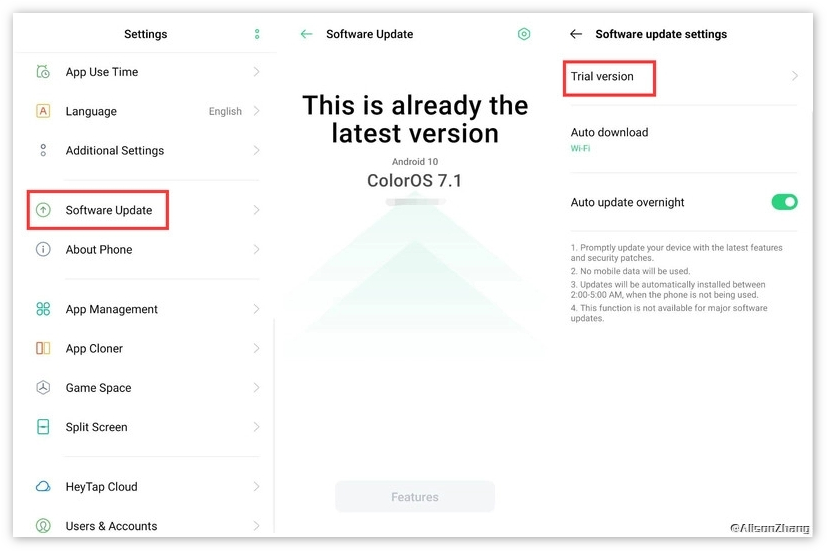 OPPO F15和Reno 10x Zoom开启Android 11封闭测试计划