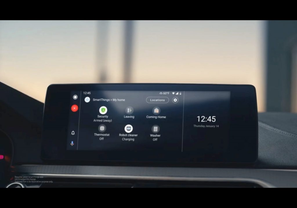 在车上关掉家中的灯：Android Auto宣布集成三星SmartThings