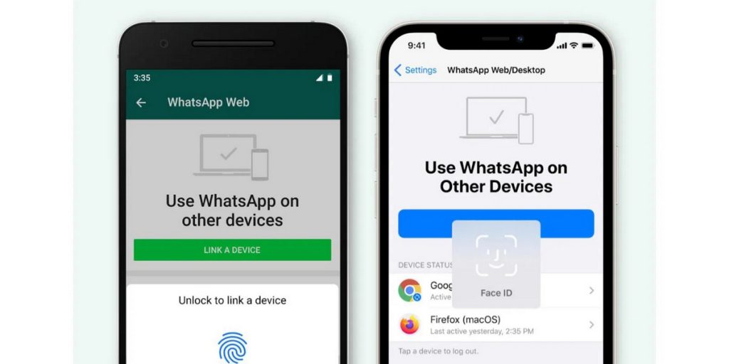 PC版WhatsApp最新支持指纹或Face ID登录验证