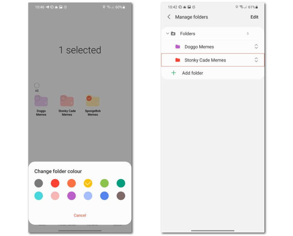 [APK] 三星笔记最新支持文件夹颜色修改和排序