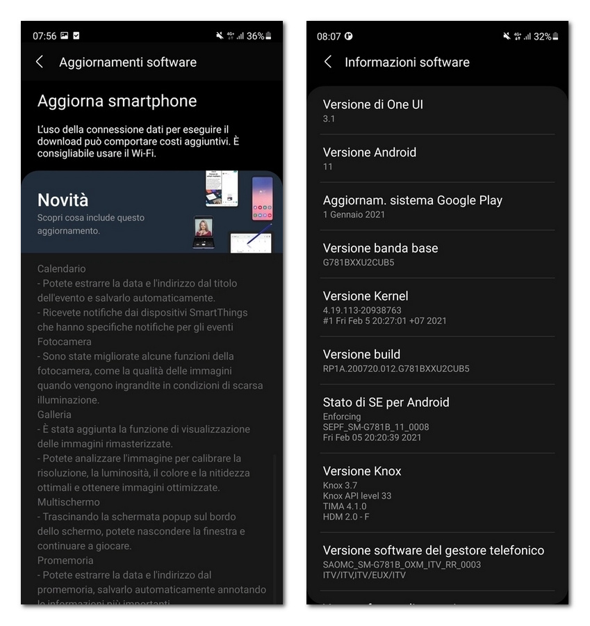 三星Galaxy S20 FE迎来One UI 3.1升级
