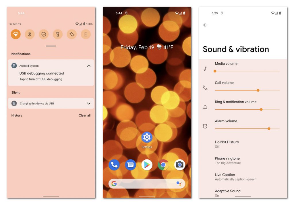 Android 12「莫奈」主题曝光：系统配色跟随壁纸变化