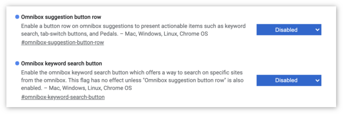 Chrome 88禁用通过「空格键」切换搜索引擎，附恢复方法