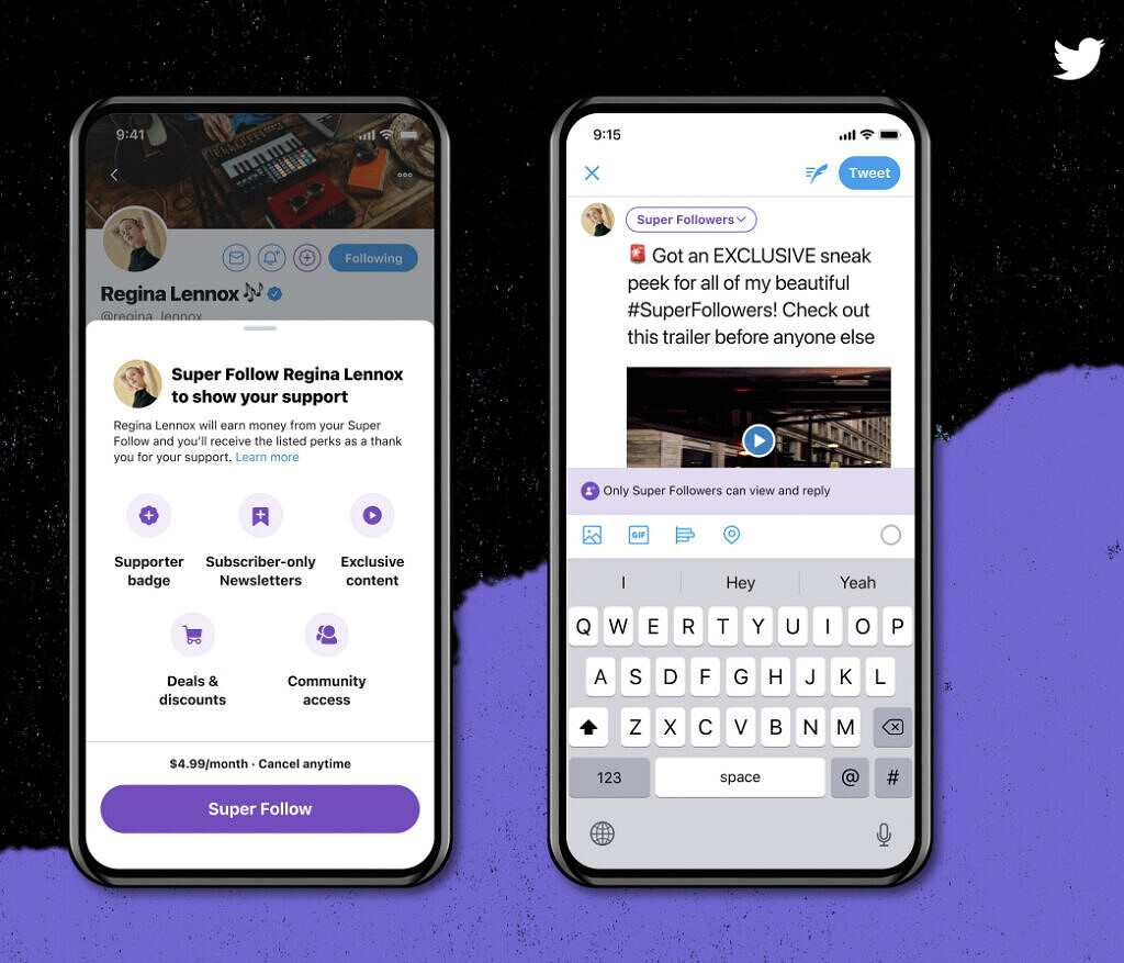 推特将推出3项全新功能：或支持内容付费