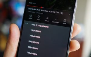 实测可用：低分辨率屏手机已支持播放油管4K视频