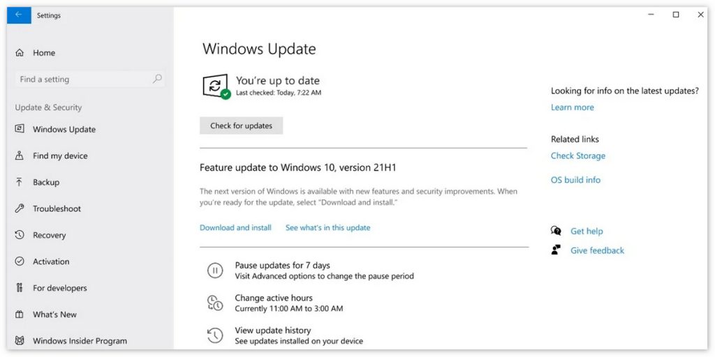 微软向企业用户开启Windows 10 21H1测试