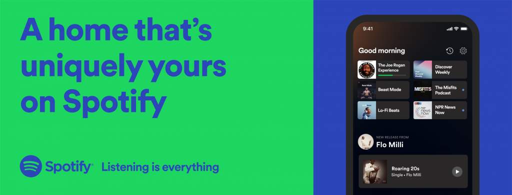 Spotify宣布将改版Home页：可查看3个月内收听历史
