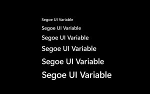 Windows 10全新默认字体亮相：Segoe UI Variable