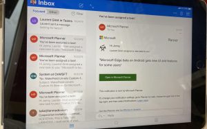iPad版Outlook引入三栏模式，一次查看更多内容
