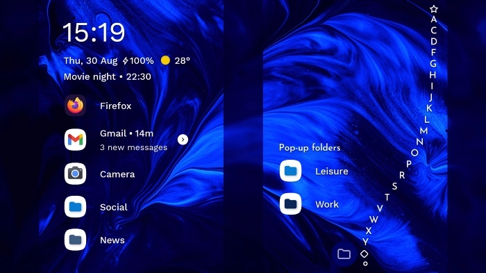 安卓第三方桌面 Niagara Launcher 更新：应用弹窗功能、文件夹支持