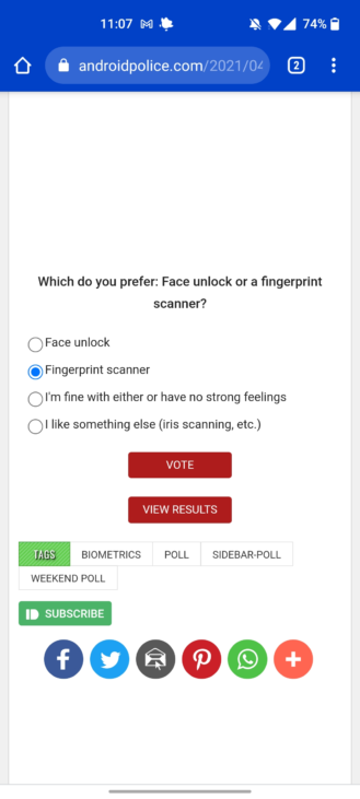 Chrome 91安卓版发布，引入最新表单控件