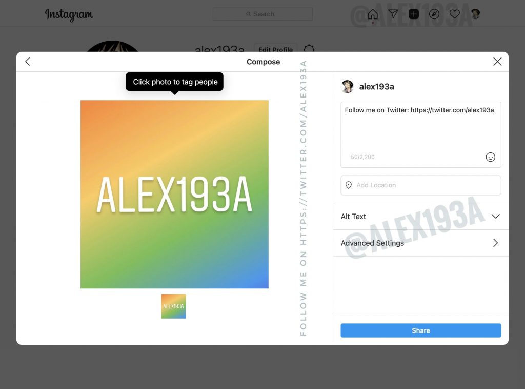 Windows版Instagram即将支持图片上传