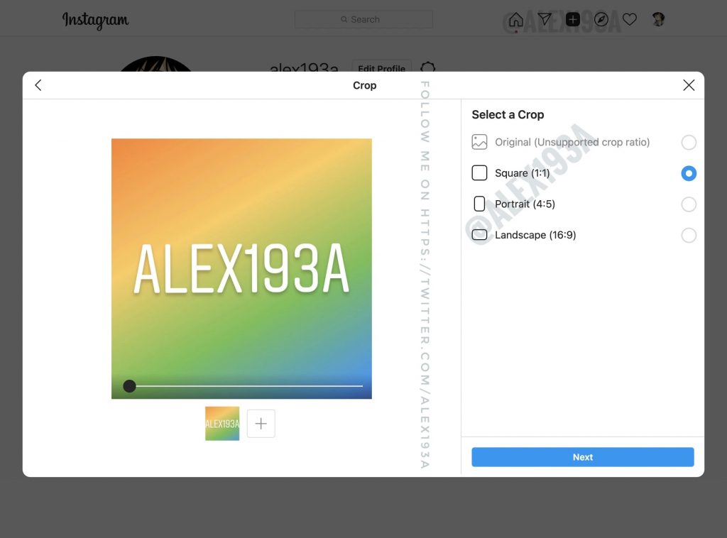Windows版Instagram即将支持图片上传