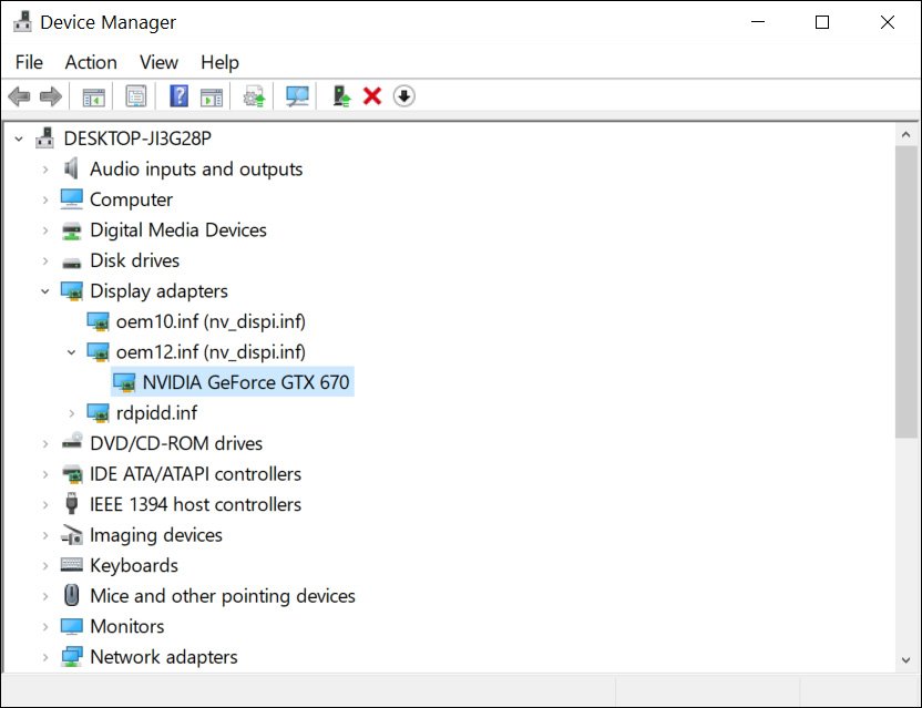 按设备管理器类型查看驱动程序