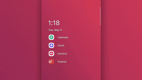 安卓第三方桌面 Niagara Launcher 更新：应用弹窗功能、文件夹支持
