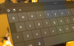 Win 10 21H2触摸键盘大幅改进：背景图片曝光