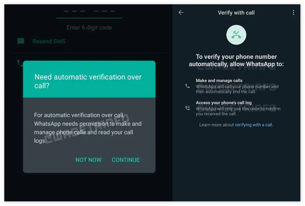 WhatsApp正开发Flash Call功能：比短信验证登录更快