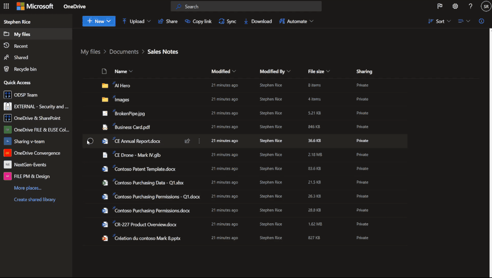 2021年5月，微软为OneDrive带来了这些新功能