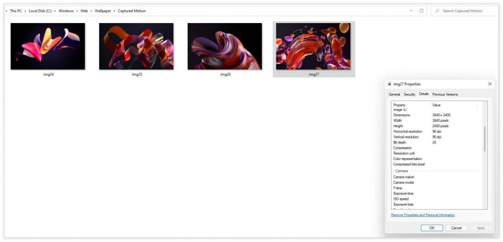 从外泄的Windows 11原生壁纸中获得的新发现