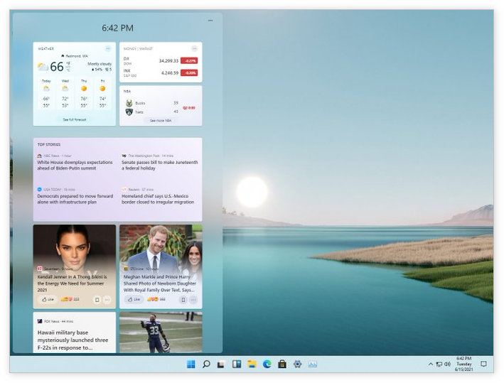 不只是“资讯和兴趣”，Windows 11将向第三方应用开放Widgets功能