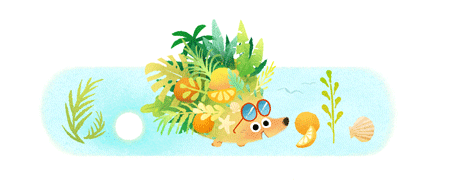 谷歌上线2021年夏至日Doodle