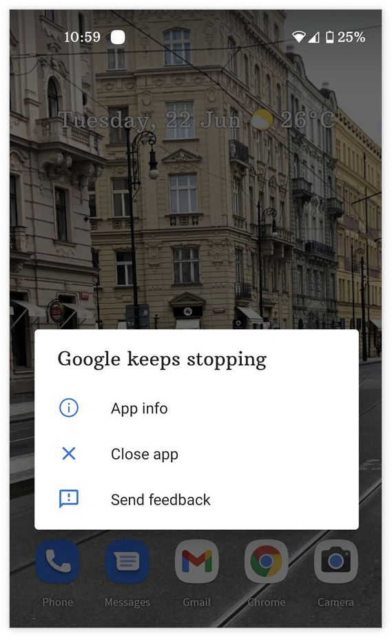 “Google”App突现大面积崩溃问题：疑与最近更新有关