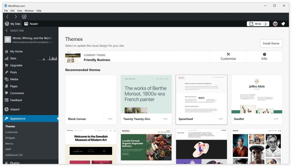WordPress已上架微软商店，暂未开放国内用户下载
