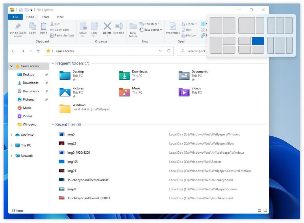 多任务处理神器：Windows 11的“Snap Assist”功能一览