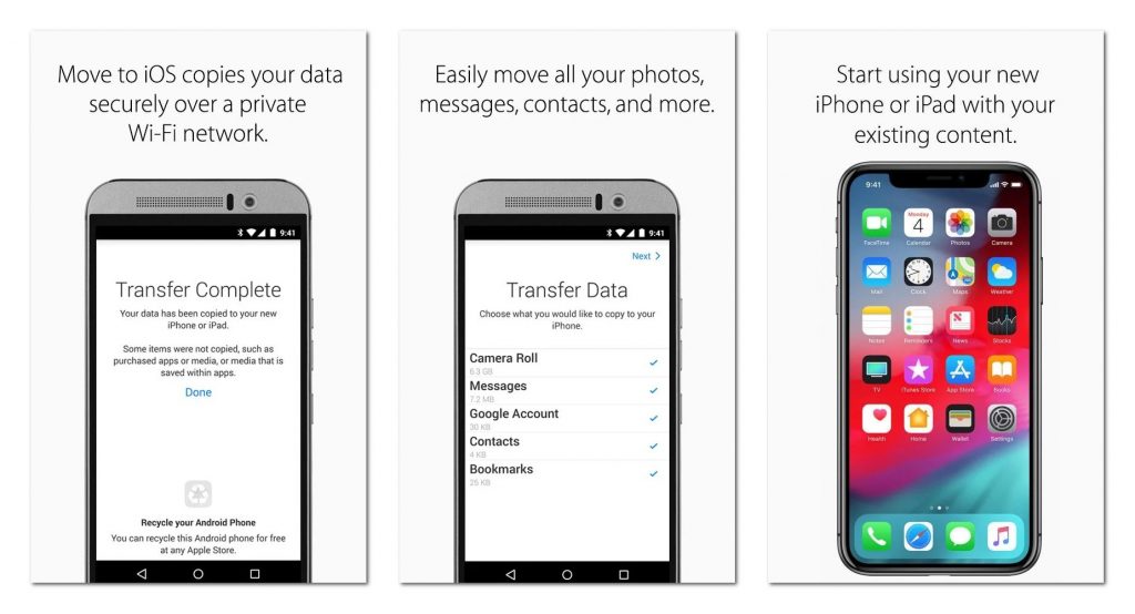 在 iOS 15 中，苹果“Move to iOS”应用数据迁移能力全面升级